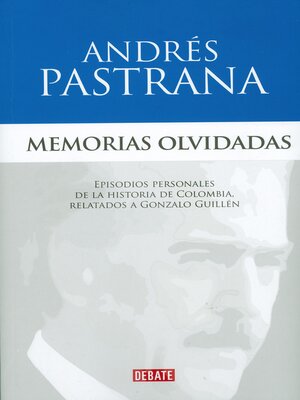 cover image of Memorias Olvidadas